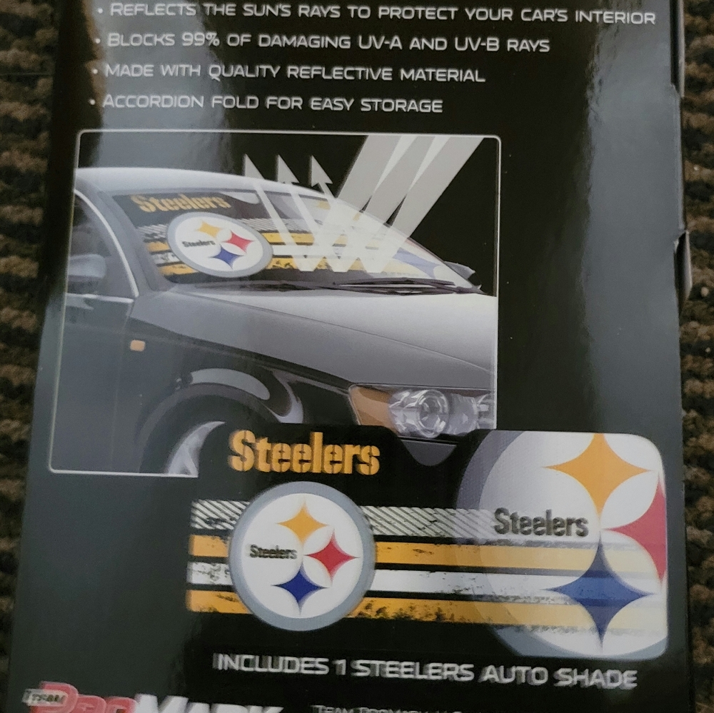 STEELERS WINDSHIELD COVER LOGO